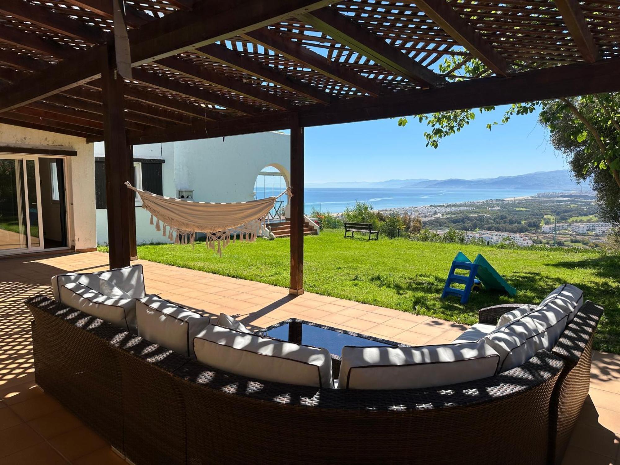 Luxueux Villa Avec Jardin Et Vue Panoramique Tétouan Exterior foto