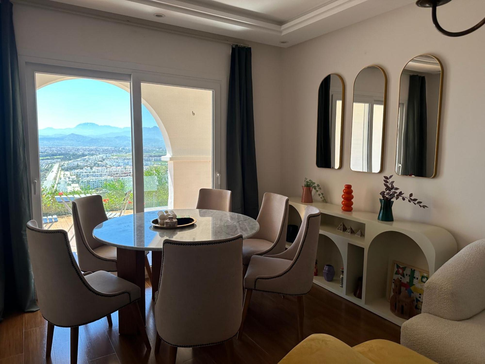 Luxueux Villa Avec Jardin Et Vue Panoramique Tétouan Exterior foto