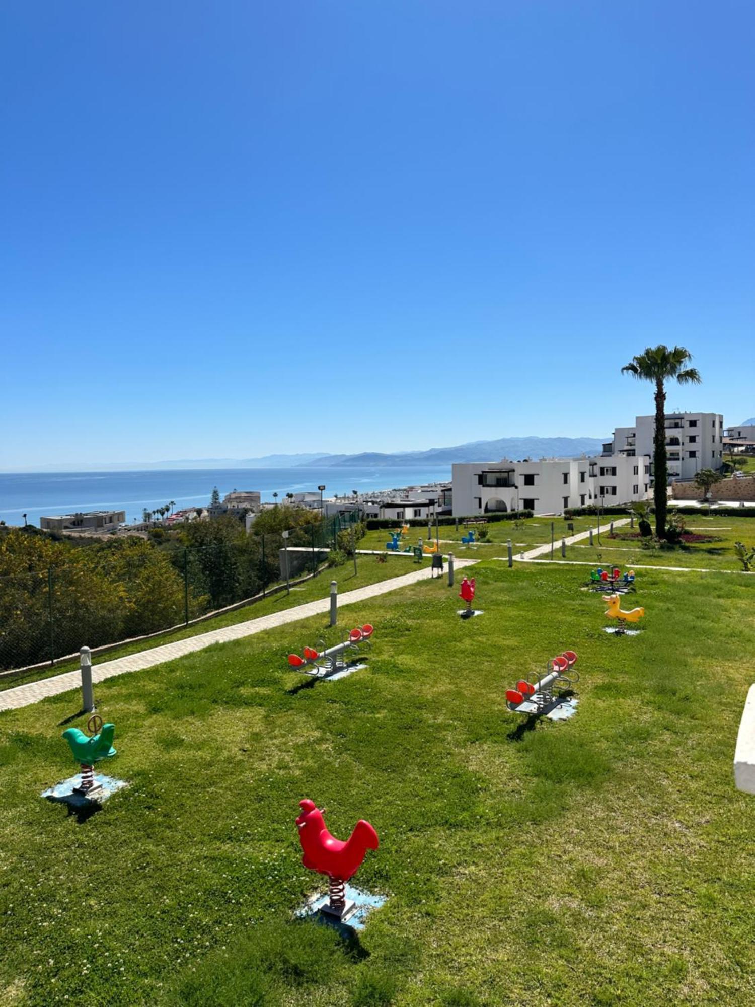 Luxueux Villa Avec Jardin Et Vue Panoramique Tétouan Exterior foto